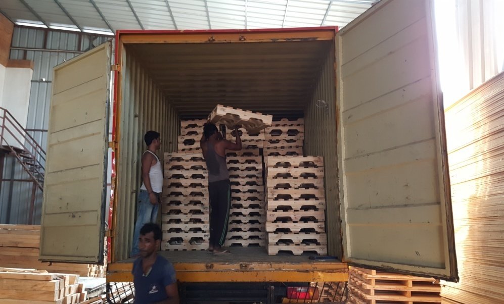 Wooden End Caps for Float Glass